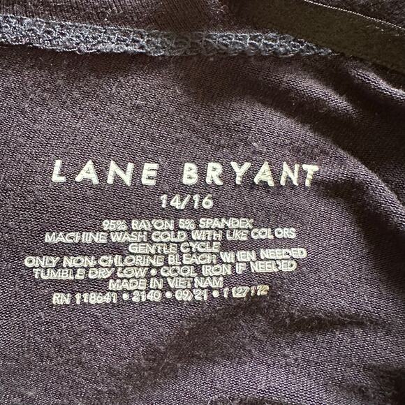 Lane Bryant Women’s Long Sleeves Open Front Navy Blue Lightweight Cardigan 14/16 - Picture 6 of 7